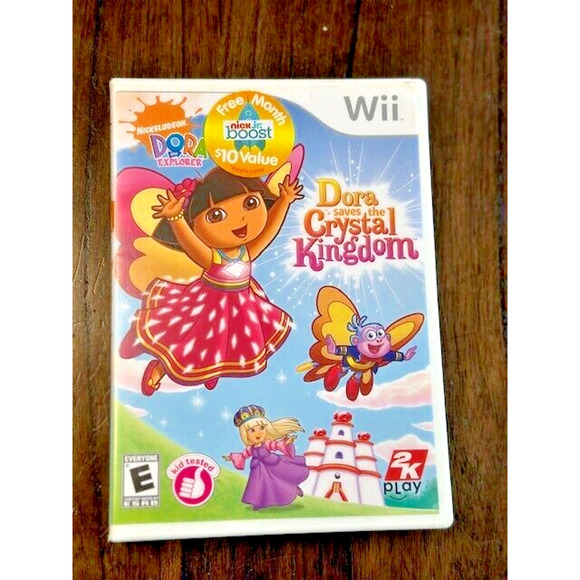 Dora the Explorer: Dora Saves the Crystal Kingdom (Nintendo Wii, 2009) - Picture 3 of 6